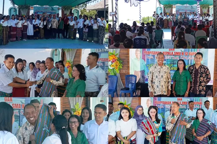 10 Tahun Menebar Kemesraan, Cinta dan Harapan, Yusak Suni Purna Tugas dari SMAN 12 Kupang